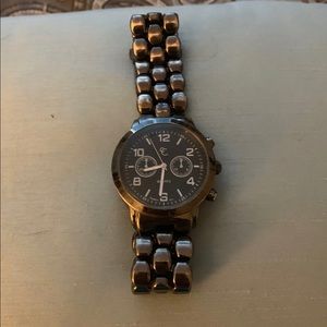 Metal color ladies watch!